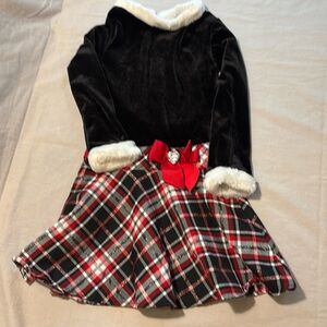 Girls Christmas dress sz 6 Dollie and Me